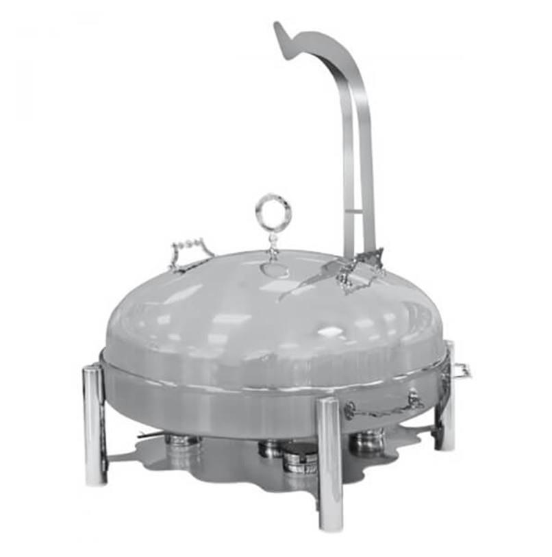 CHAFING DISH YUVARLAK 60 CM KAPAK ORTADOGU MODEL ASKILIÖztiryakiler 045M.2529G.21