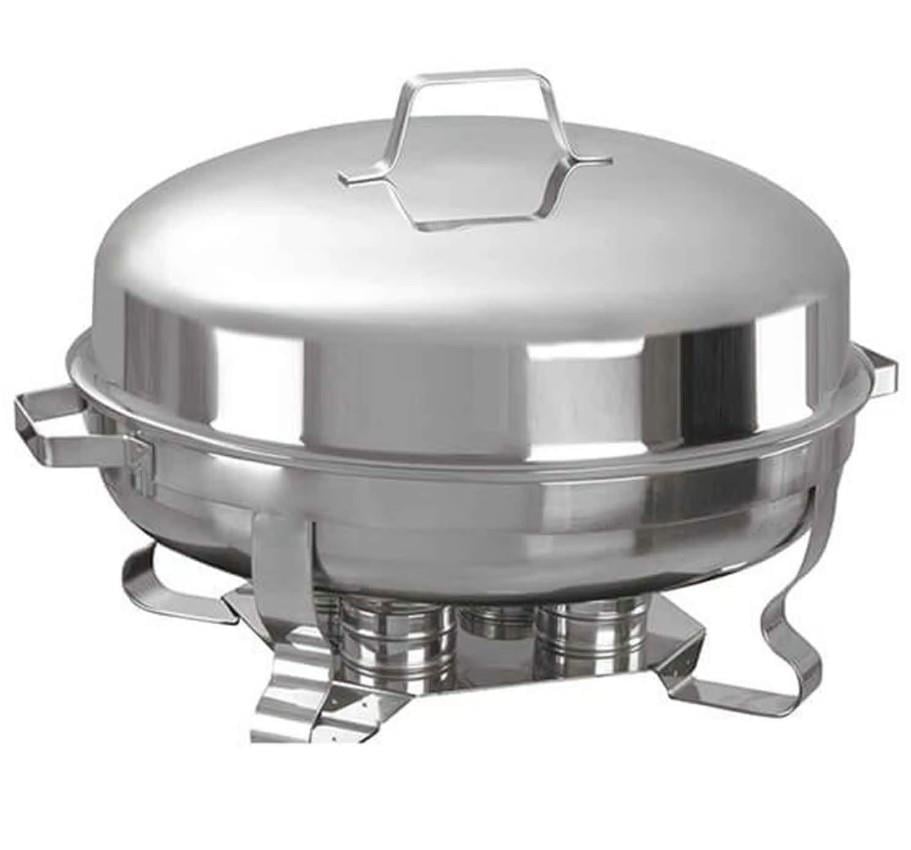 CHAFING DISH YUVARLAK 60 CM KAPAK WAS AYAKÖztiryakiler 045M.0307G.06