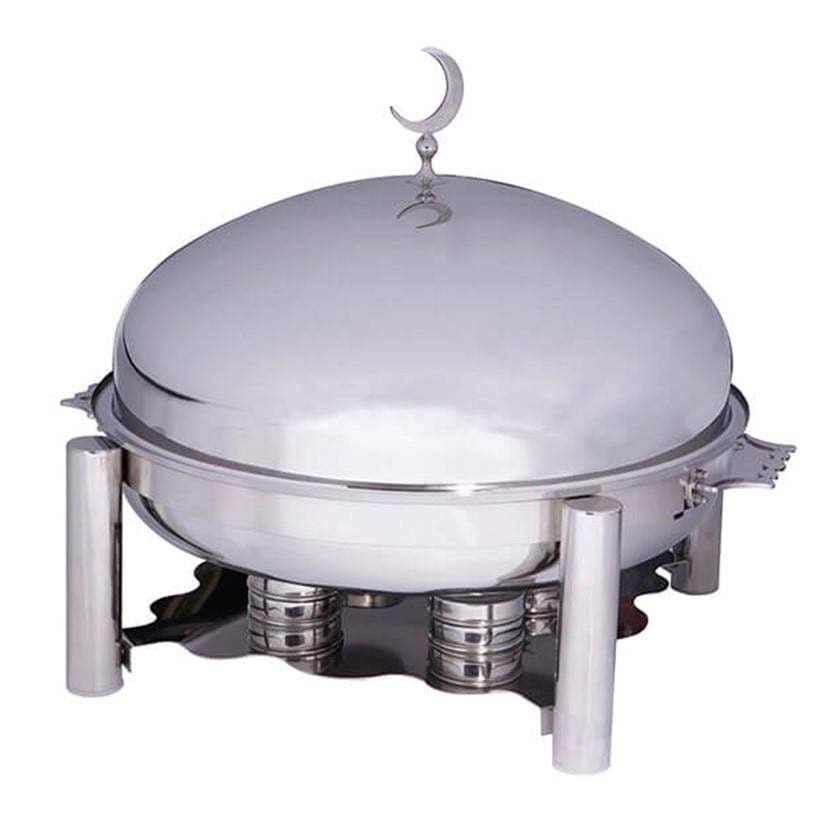 CHAFING DISH YUVARLAK 80 CM KAPAK ORTADOGU MODELÖztiryakiler 045M.2429I.21