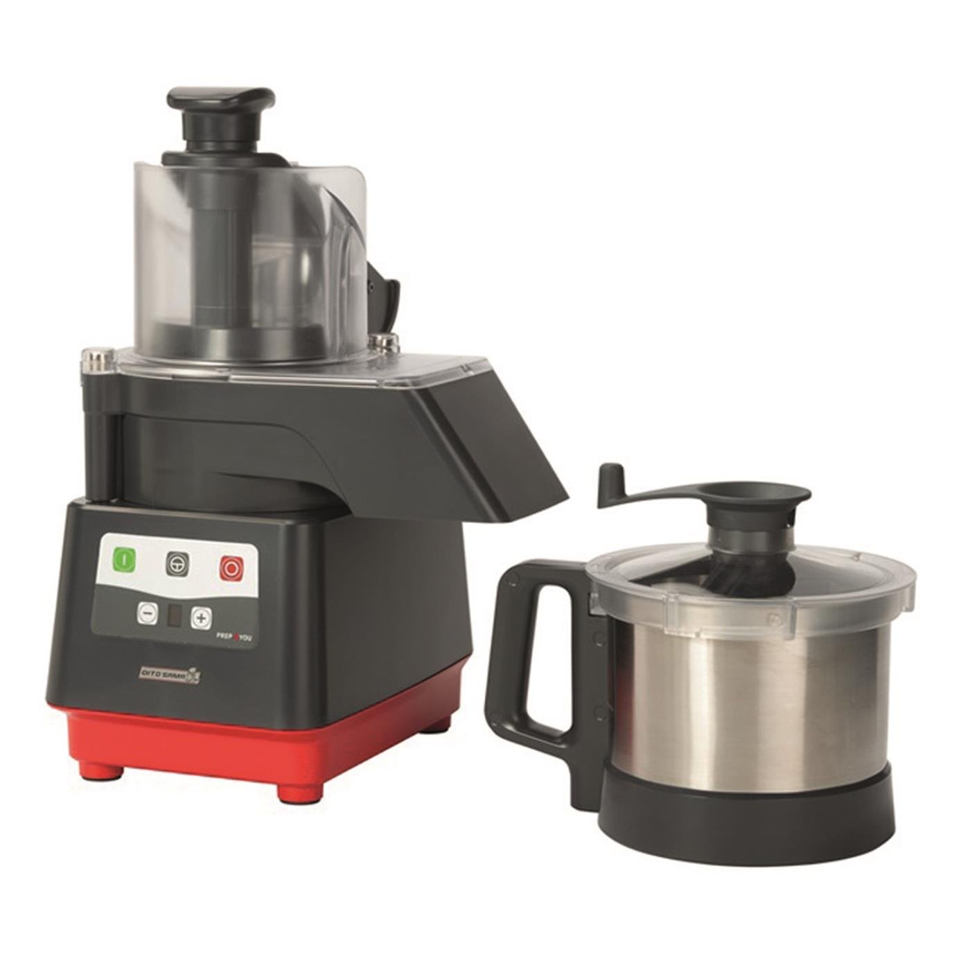 Dito Sama Prep4You Paslanmaz Hazne Kombine Cutter ve Sebze Doğrama Makinası 3,6 LtDito SamaATI.600984