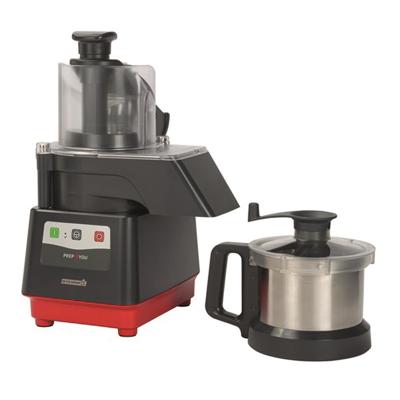 Dito Sama Prep4You Paslanmaz Hazne Kombine Cutter ve Sebze Doğrama Makinası 2,6 LtDito SamaATI.600974