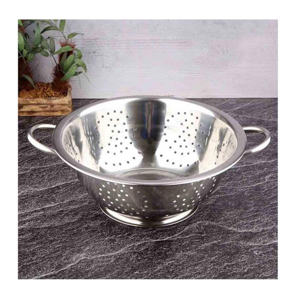 Epinox Ms-28 Makarna Süzgeci Çelik - 28 Cm EpinoxEPX.1203000400