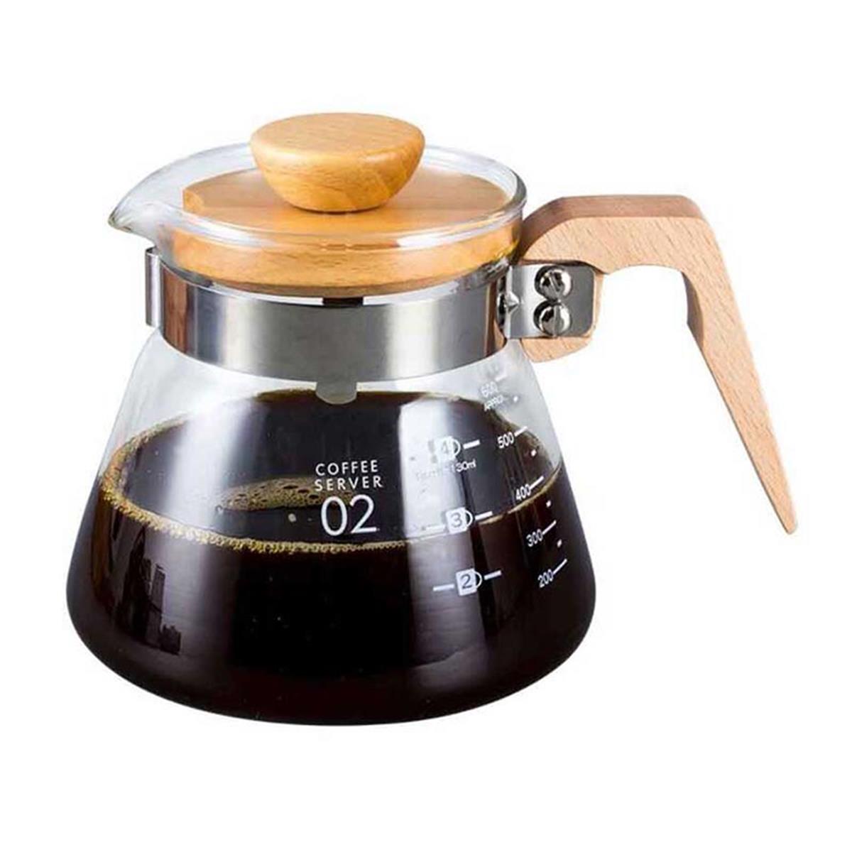 Epinox Vcwn-60 Kahve Sürahisi Ahşap Sap - 600 Ml EpinoxEPX.3606335800