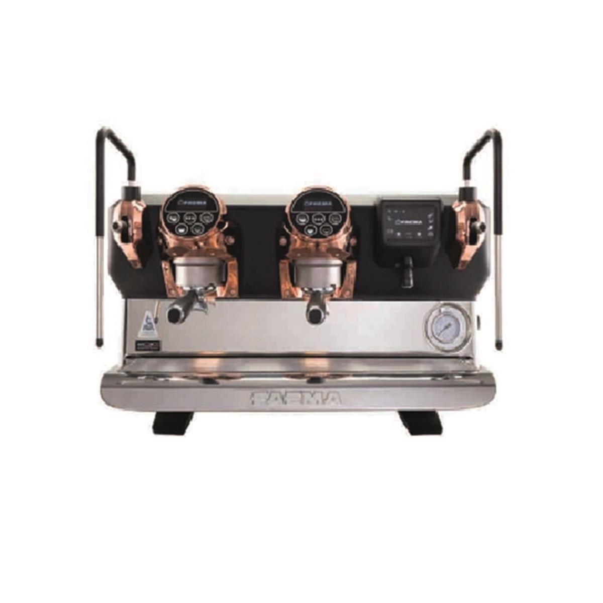 Faema E71 E A/2 5 Button Bakır Otomatik Espresso Kahve Makinesi 2 GrupluFaemaATI.E71 E A/2 5 Button Bakır