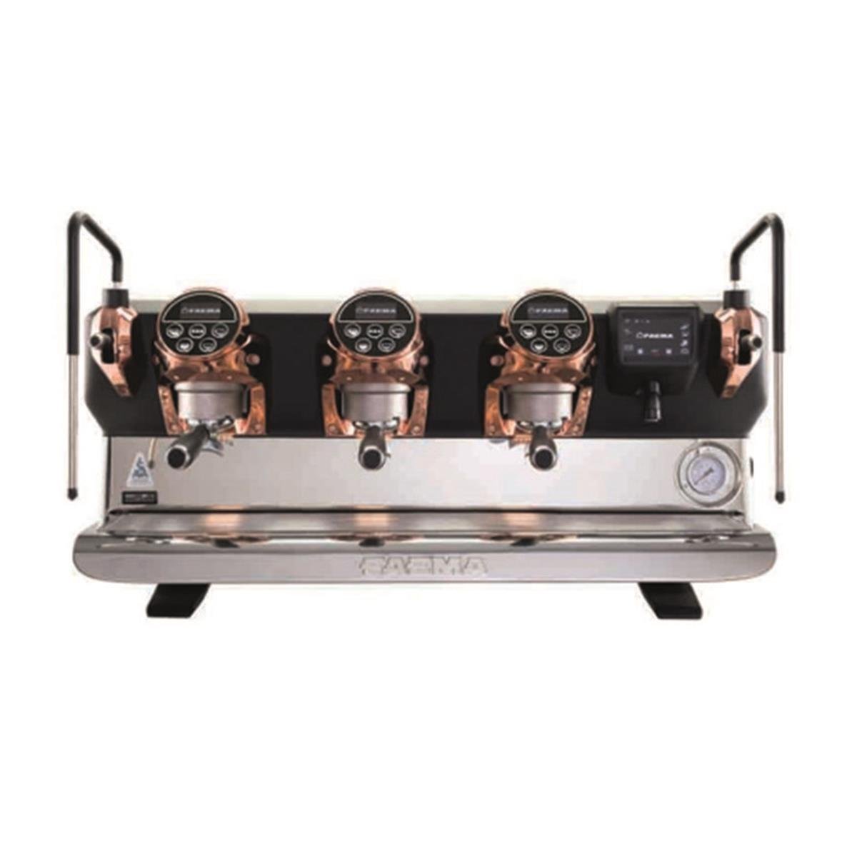 Faema E71 E A/3 5 Button Bakır Otomatik Espresso Kahve Makinesi 3 GrupluFaemaATI.E71 E A/3 5 Button Bakır