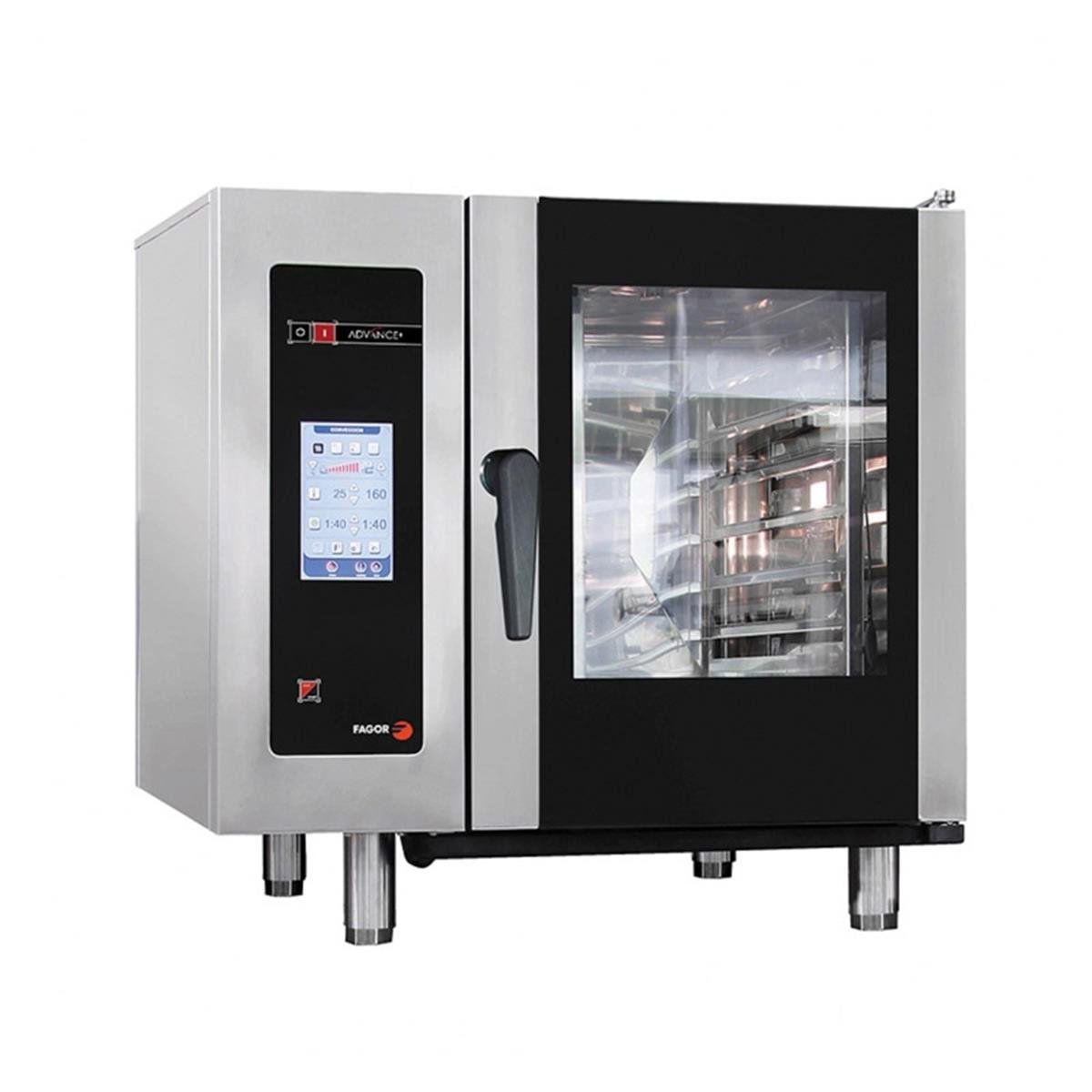 Fagor APG-061 Doğalgazlı, Buharlı Kombi Fırın, 6 Gn 1/1