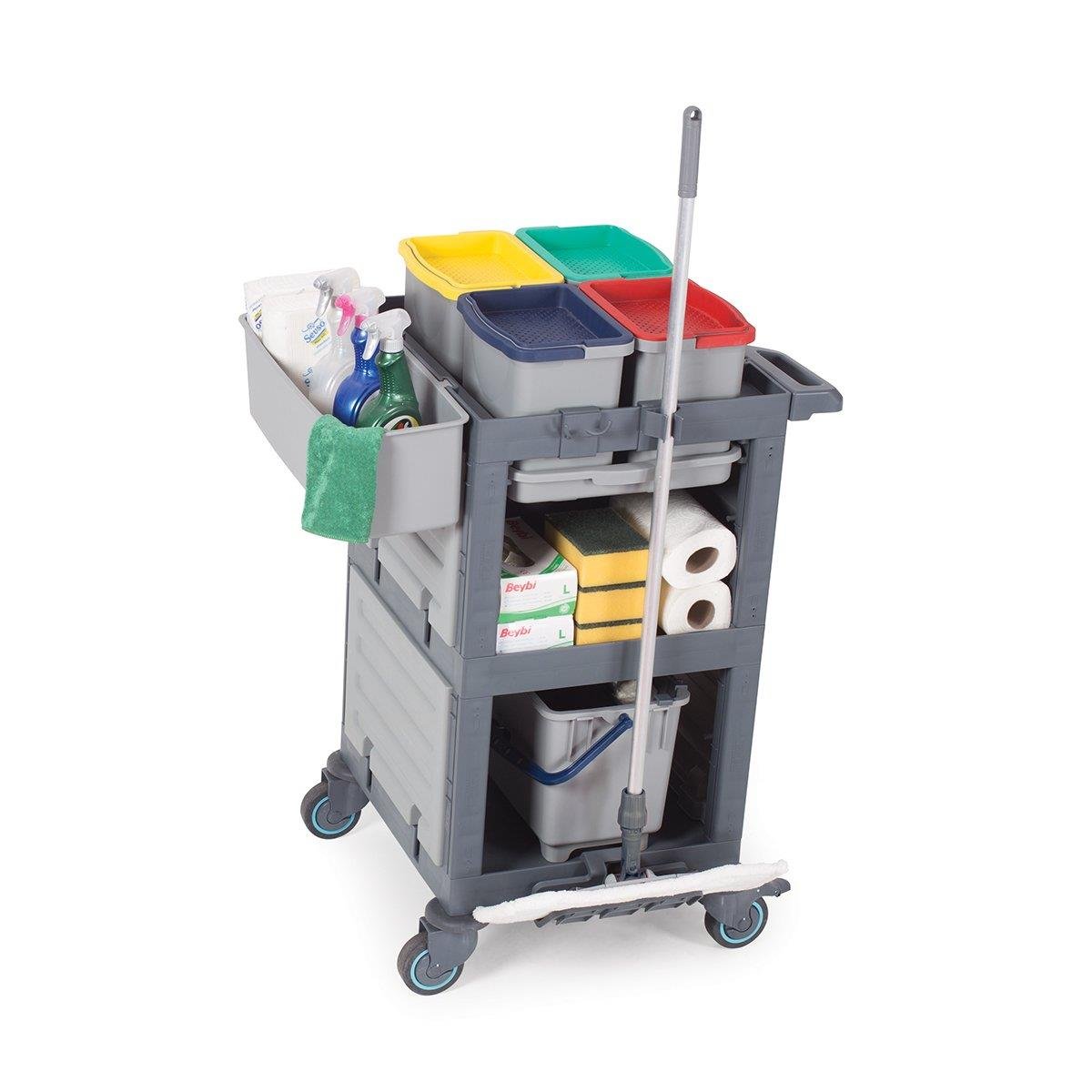 Fantom Procart 1343 Hastane Temizlik ArabasıFantomFM.PROCART 1343