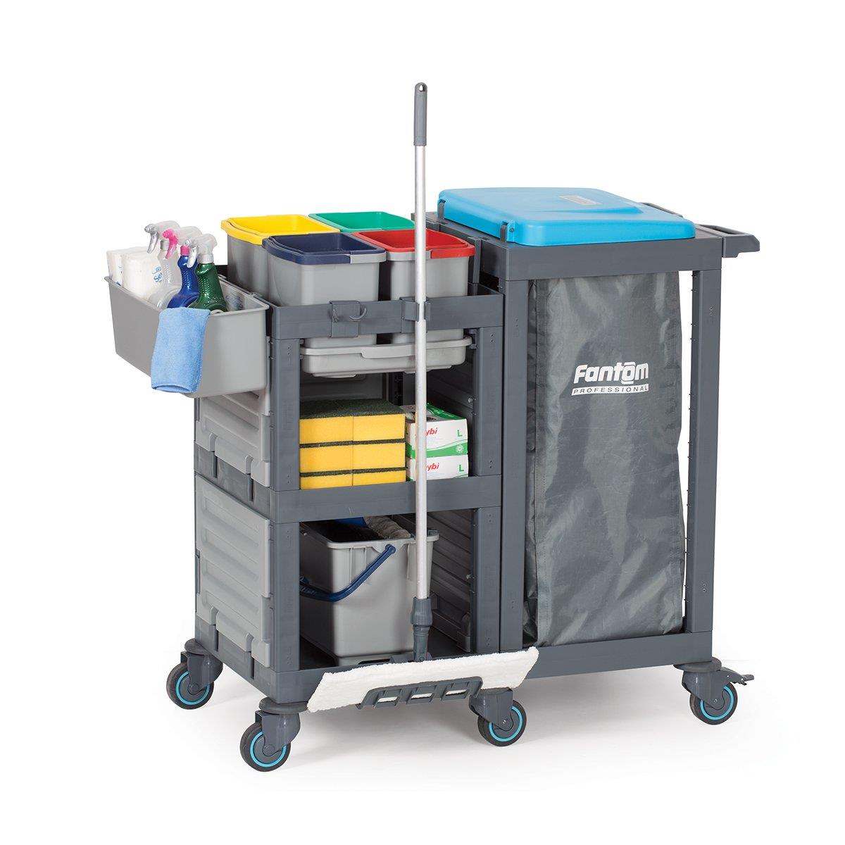 Fantom Procart 1361 Hastane Temizlik ArabasıFantomFM.PROCART 1361