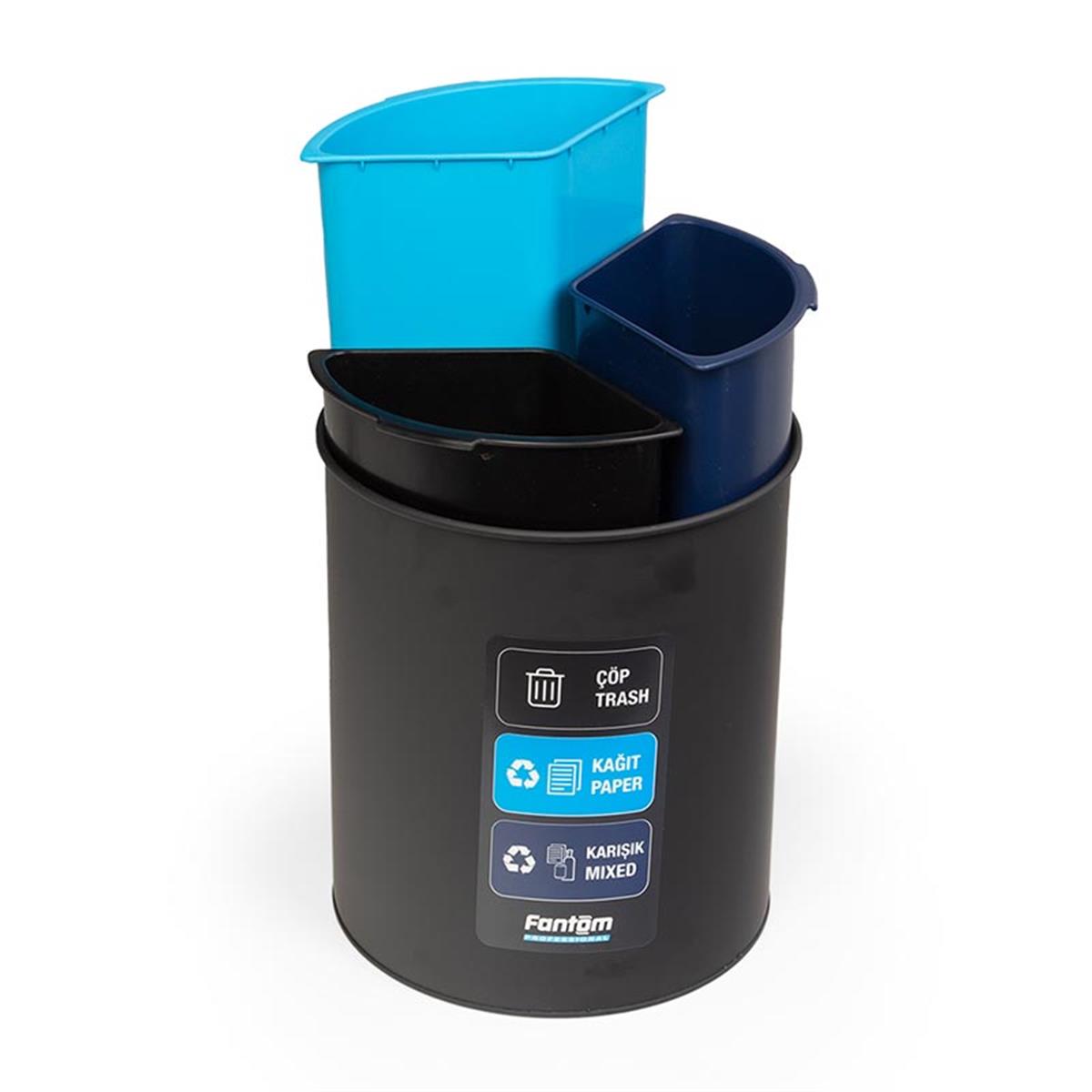 Fantom Roomcycle 33 Atık Kovası Çöp Kağıt Karışık