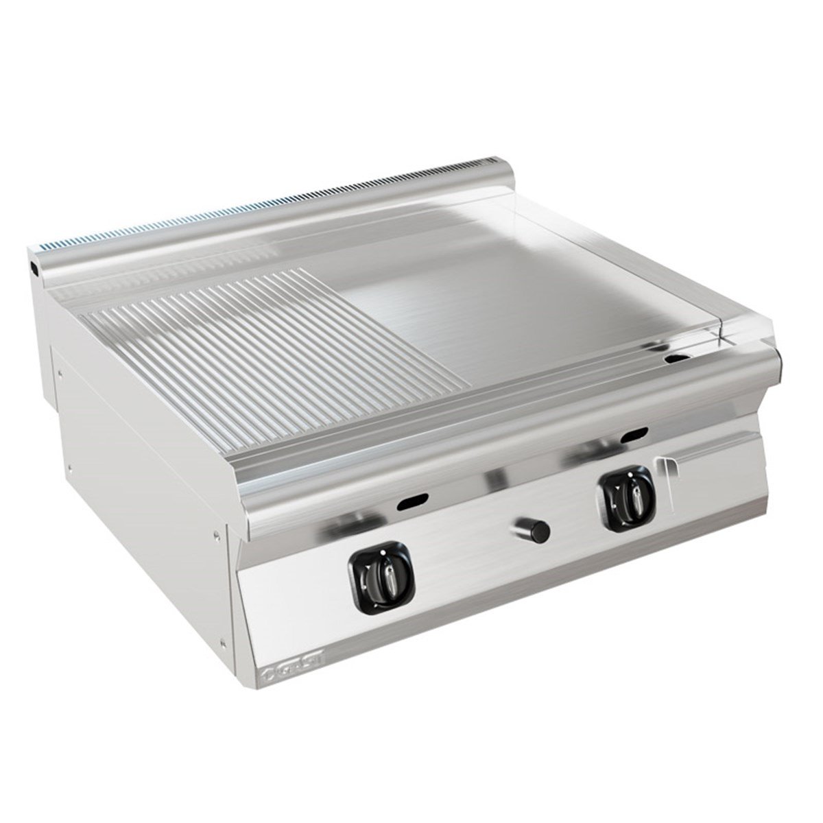 Gast 070-IZGKY 80'lik Krom Yarı Oluklu Gazlı Peyt Izgara