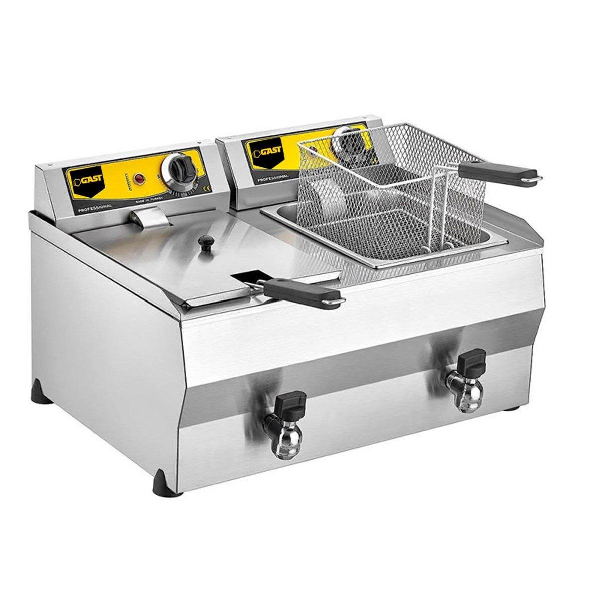 Gast R111 Çiftli Yağ Tahliye Musluklu 8+8 ltGastGAST.R111