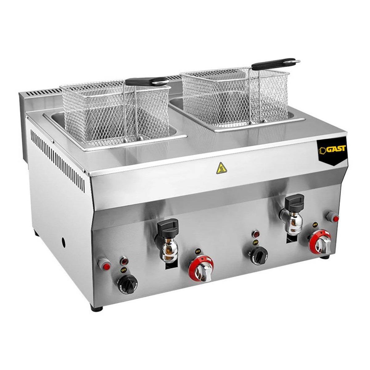 Gast R113CE Çiftli Musluklu Gazlı 8+8 ltGastGAST.R113CE