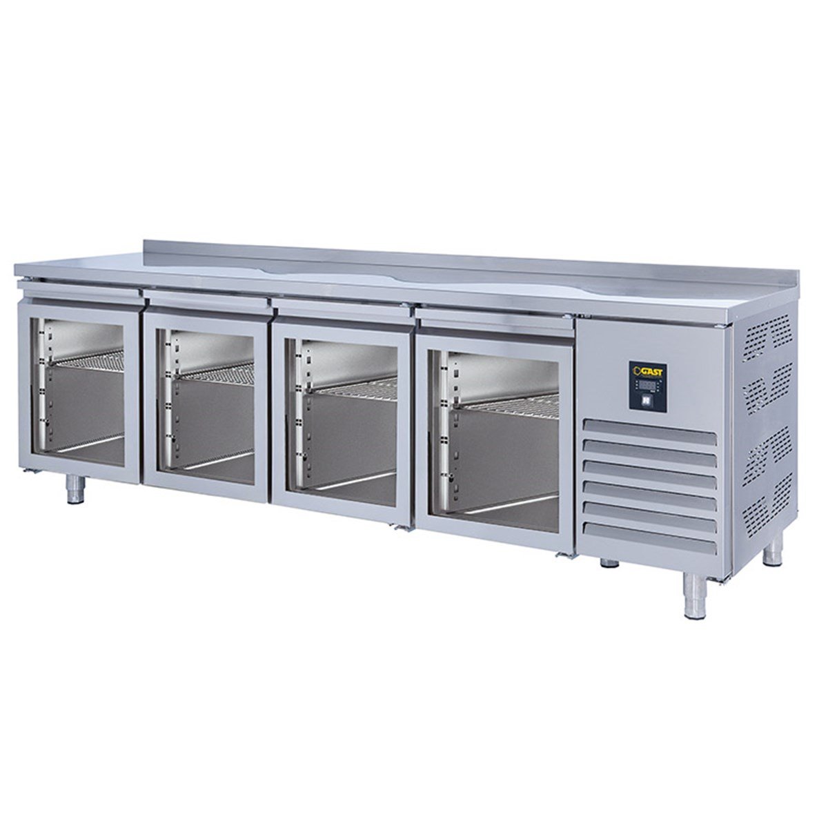 Gast TTCB1400 Tezgah Tipi 4 Cam Kapılı Snack Buzdolabı