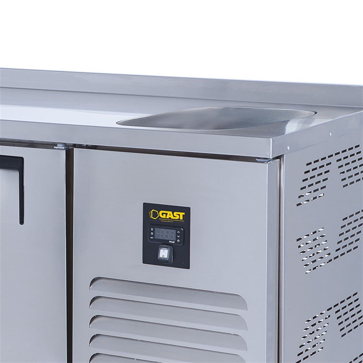 Gast TTEB1410 Tezgah Tipi 4 Kapılı Geniş Evyeli Buzdolabı