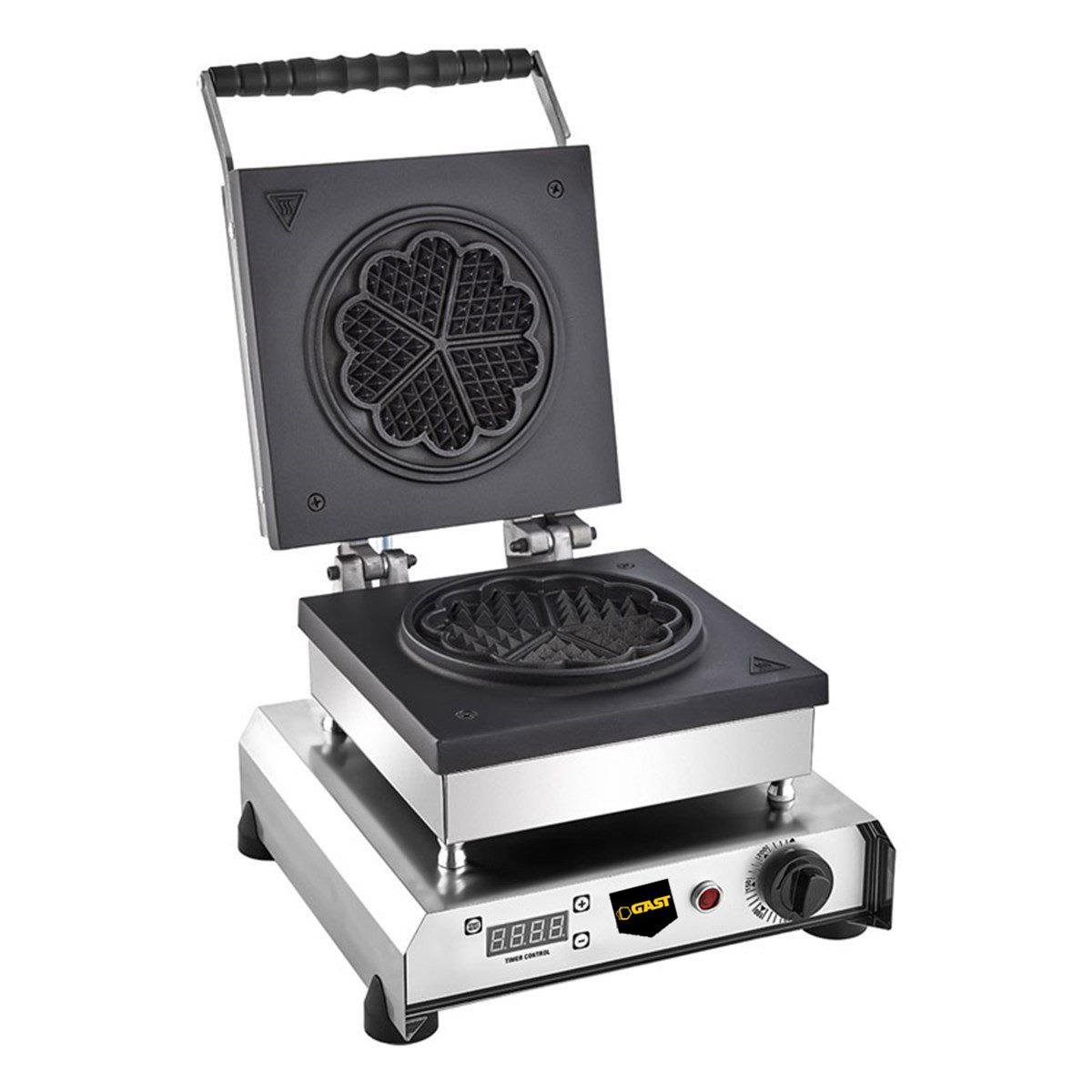 Gast W34C Değiştirilebilir Plakalı Çiçek Model 16 cm Elektrikli Waffle MakinasıGastGAST.W34C