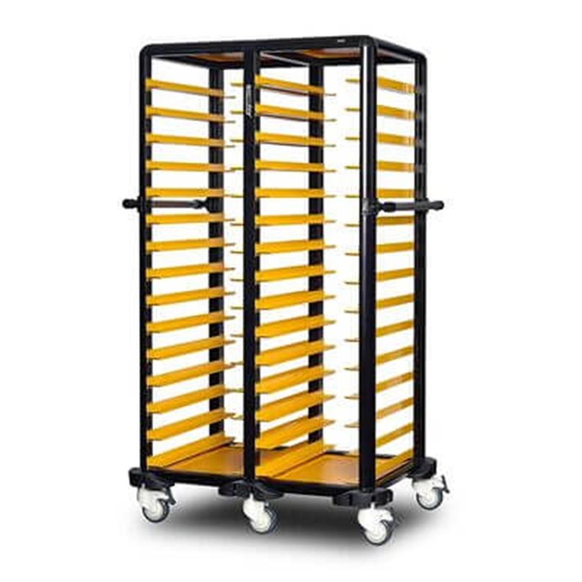 Gastrolley G.ST.150.D.1 150 İkili Servis Tepsi Arabası Etrafı Açık 101x71x174cm