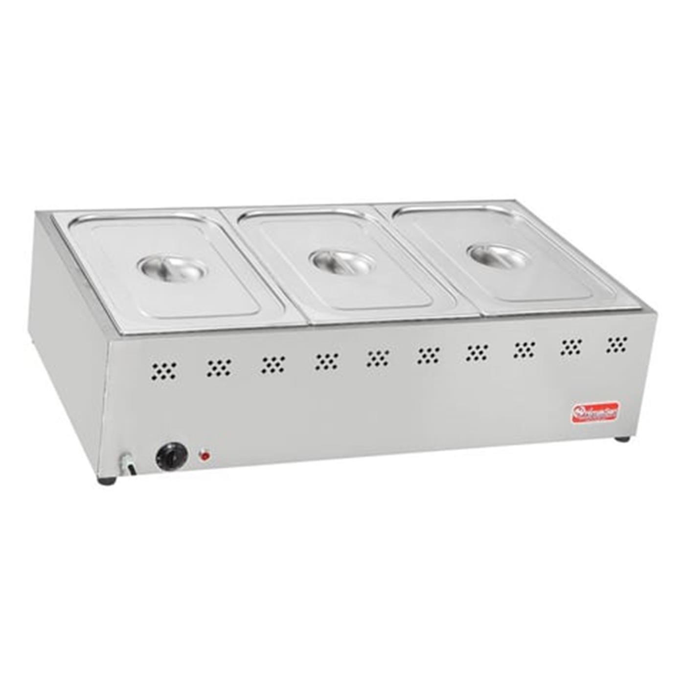 Himaksan BSÜ 3 3Lu Set Üstü Benmari Elektrikli HimaksanHMK-BSÜ 3