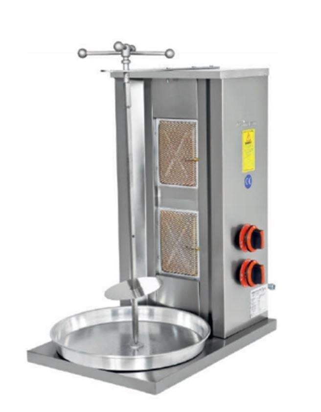 Himaksan DNG 2 CE İkili Döner Ocağı Gazlı Lpg-CeHimaksanHMK-DNG 2 CE