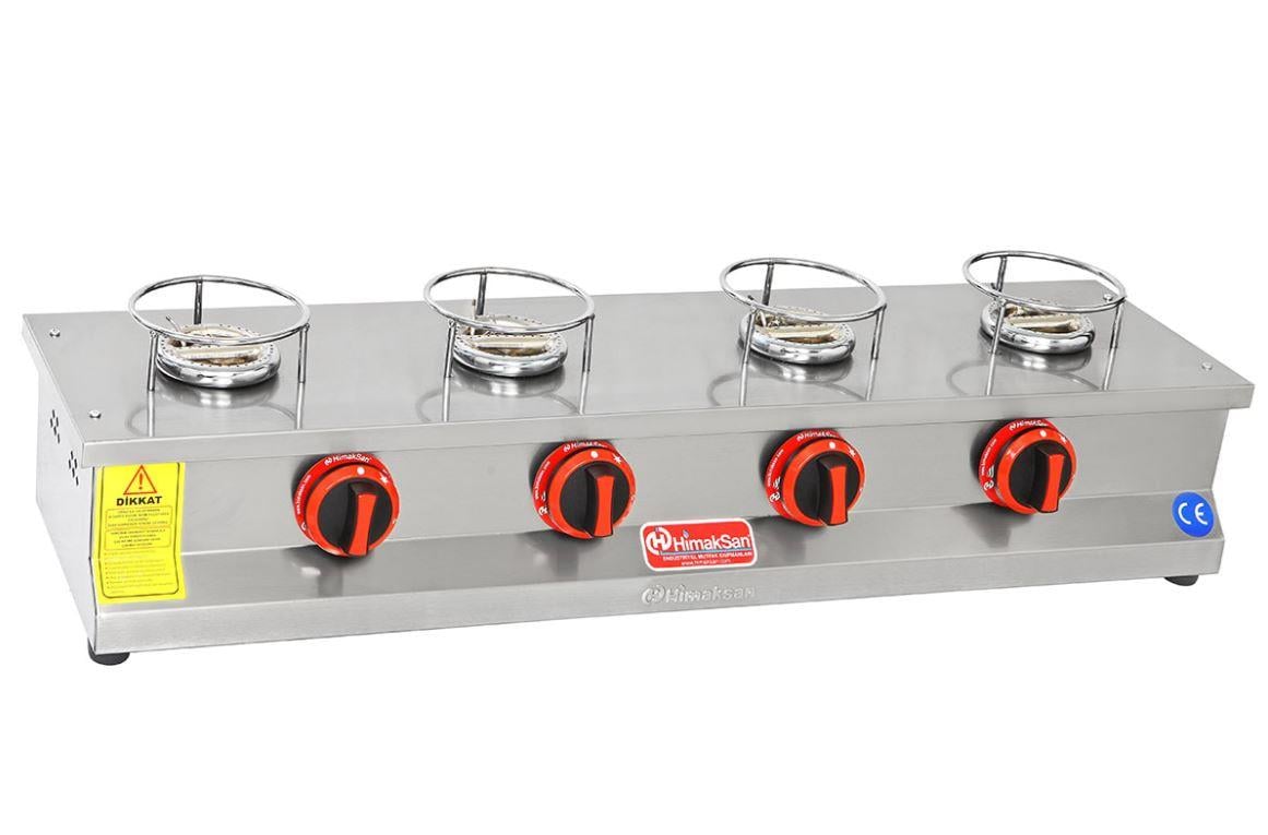 Himaksan KNFOG 4 CE  4 Lu Tek Sıra  Üstü Künefe Ocağı Gazlı Lpg-CeHimaksanHMK-KNFOG 4 CE 