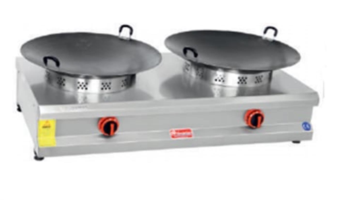 Himaksan KVOG 2 İkili Set Üstü Kavurma Ocağı Gazlı Dg-CeHimaksanHMK-KVOG 2