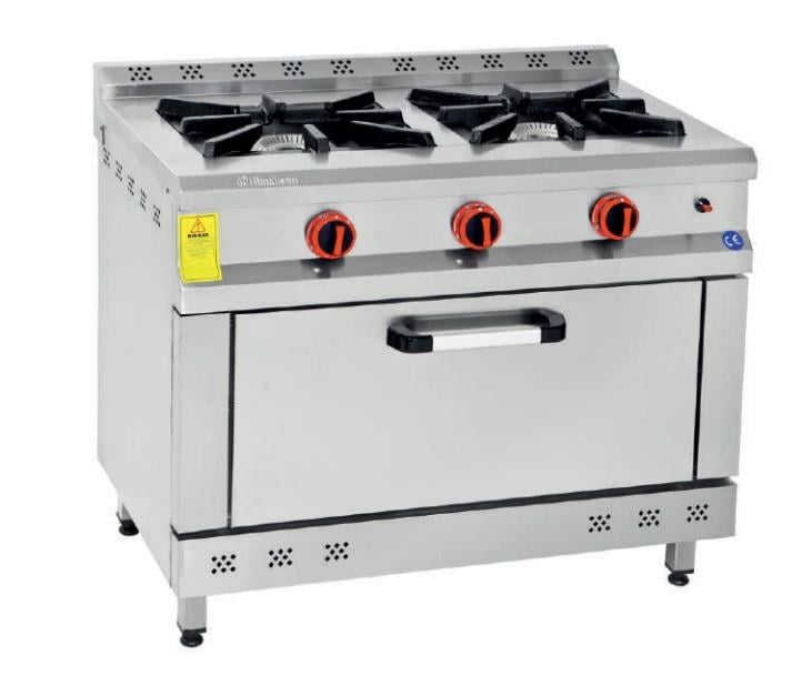 Himaksan KZG-1060 2+1 Fırınlı Gazlı Kuzine Dg-CeHimaksanHMK-KZG-1060