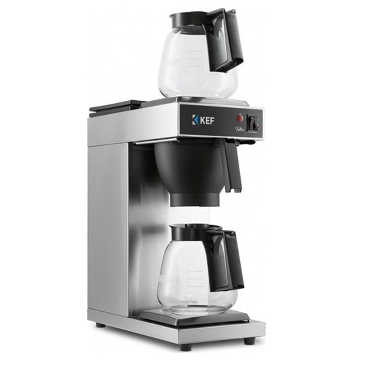 Kef FLT120-2 Filtre Kahve Makinesi, Çift Cam Potlu