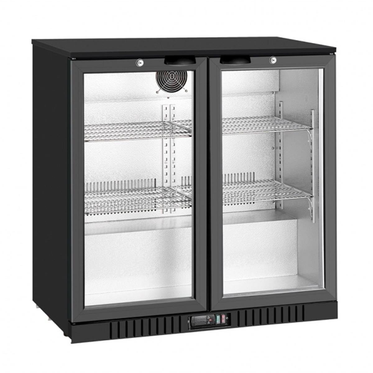 Kef FR250 2 Kapılı Cam Kapılı Şişe SoğutucuKefKF.FR250