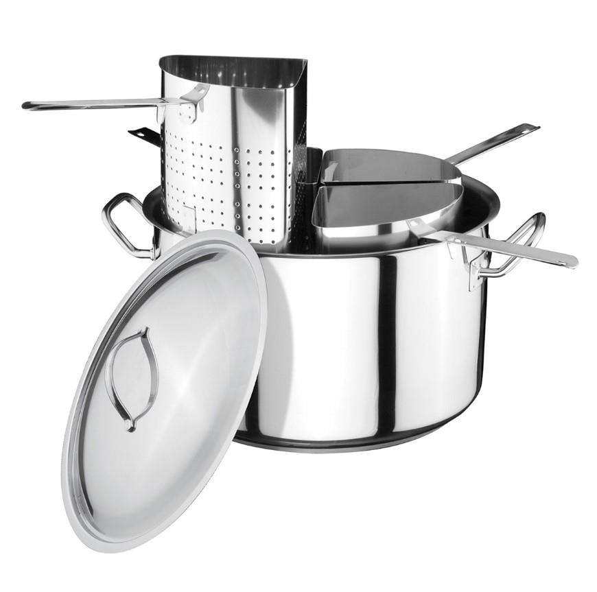 MAKARNA SÜZGECİ 36*23 DÖRTLÜ TENCERELİ KAPAKLI SETÖztiryakiler 0339.03623.21