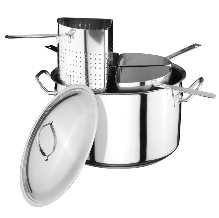 MAKARNA SÜZGECİ 40*26 DÖRTLÜ TENCERELİ KAPAKLI SETÖztiryakiler 0339.04026.21