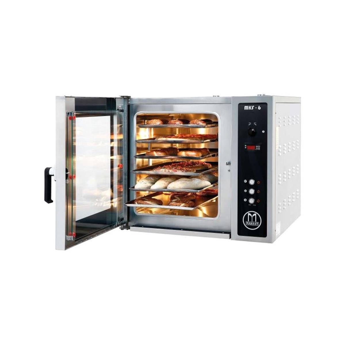Maksan Mkf-6 6 Tepsili Konveksiyonel Fırın