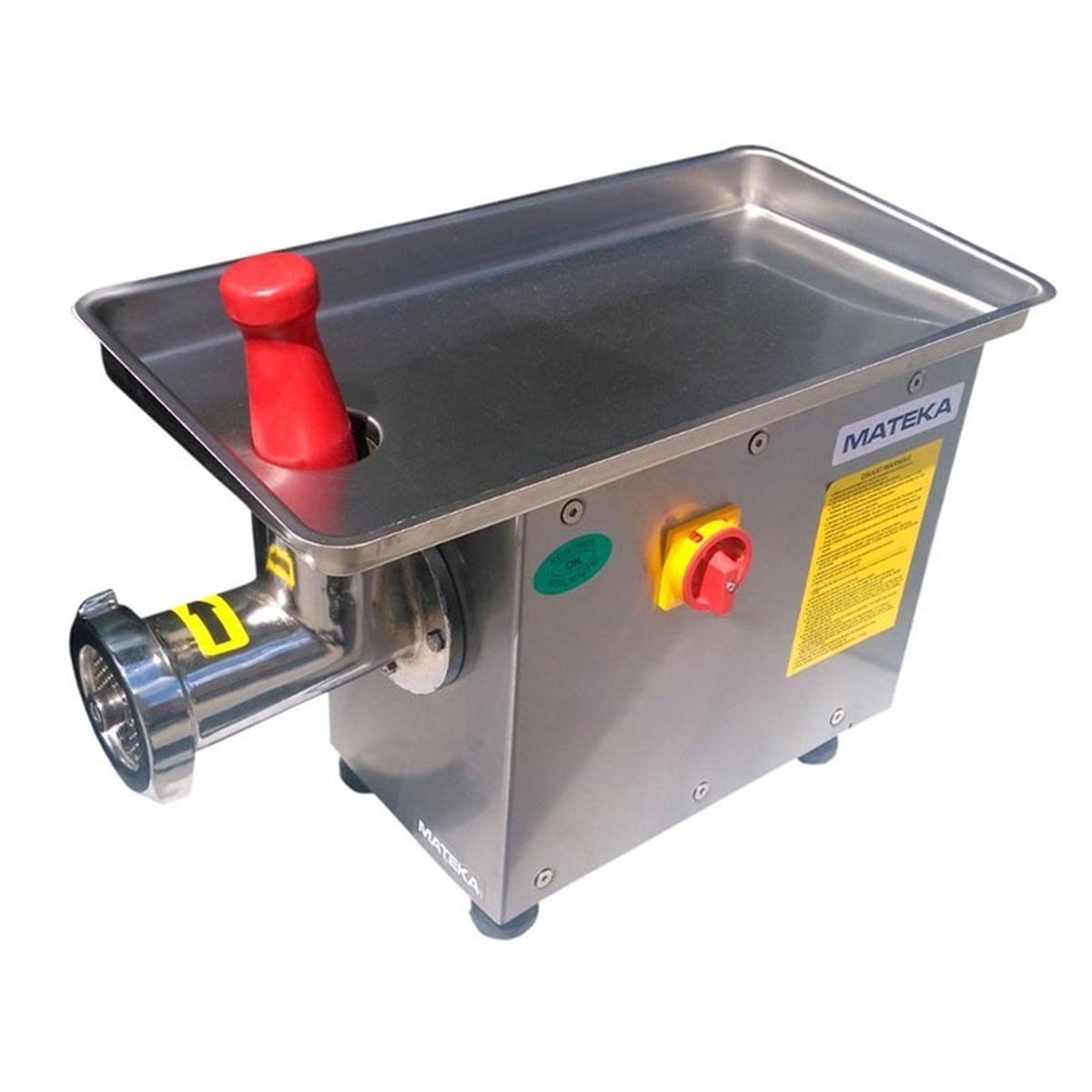 Mateka EPA 12m No.12 Et KıymaPaslanmaz 220V