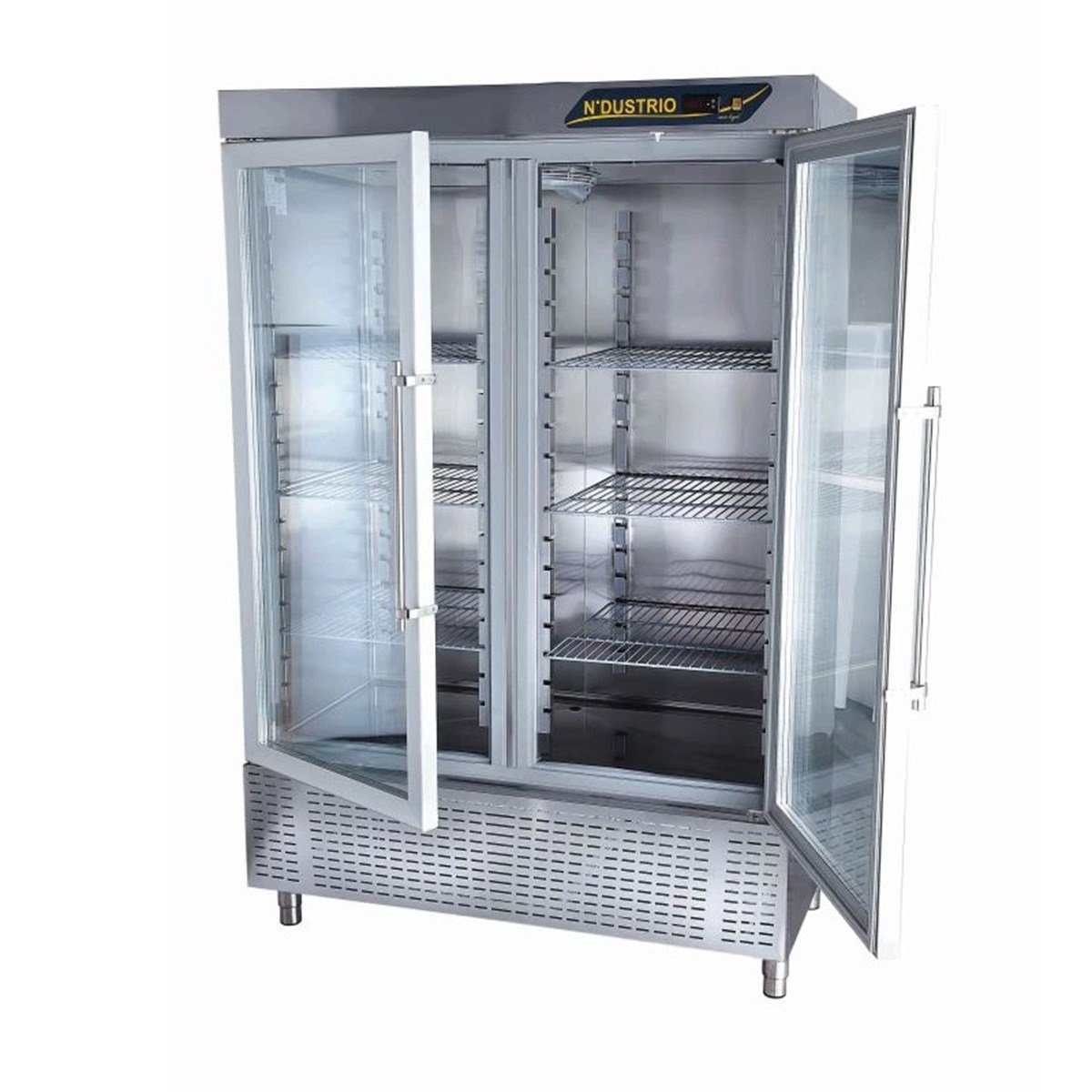 Ndustrio CPGN-202-GD 2 Cam Kapılı Dik Tip Gastronorm Mix Buzdolabı