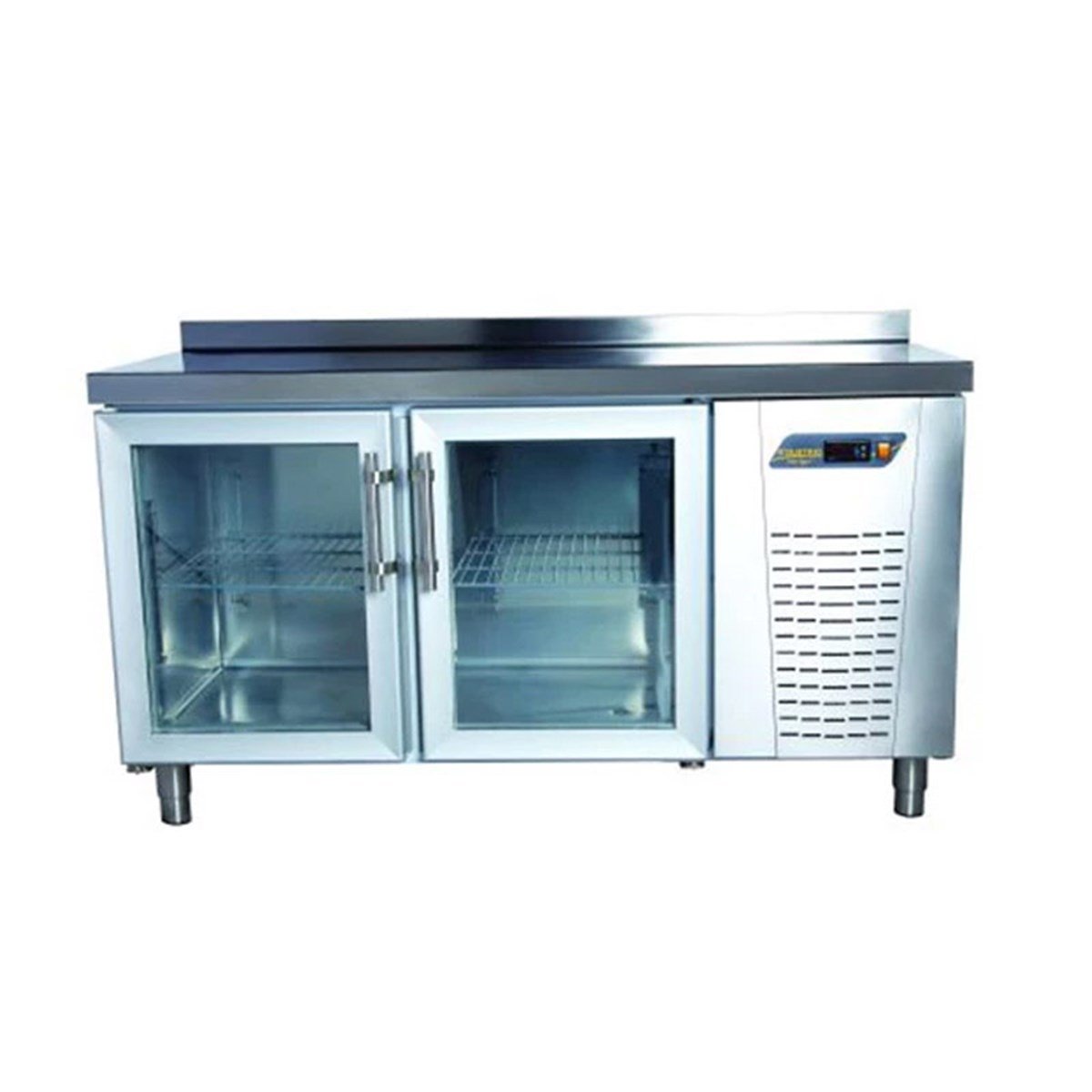 Ndustrio TPS-62-GD Tezgah Tip 2 Cam Kapılı Snack Buzdolabı