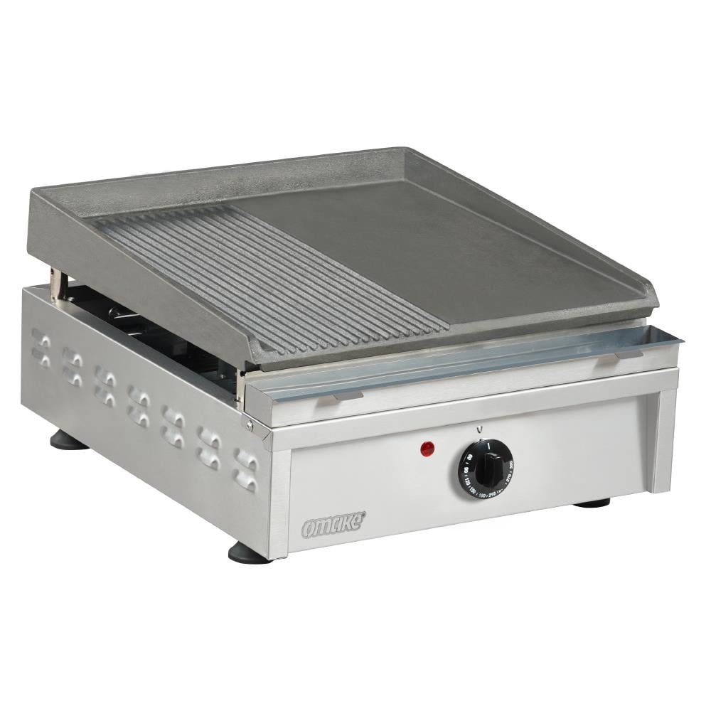 Omake 40 Cm DKP Elektrikli Döküm Pleyt Izgara OmakeOmk.IZG02.E11.2040.Z5F