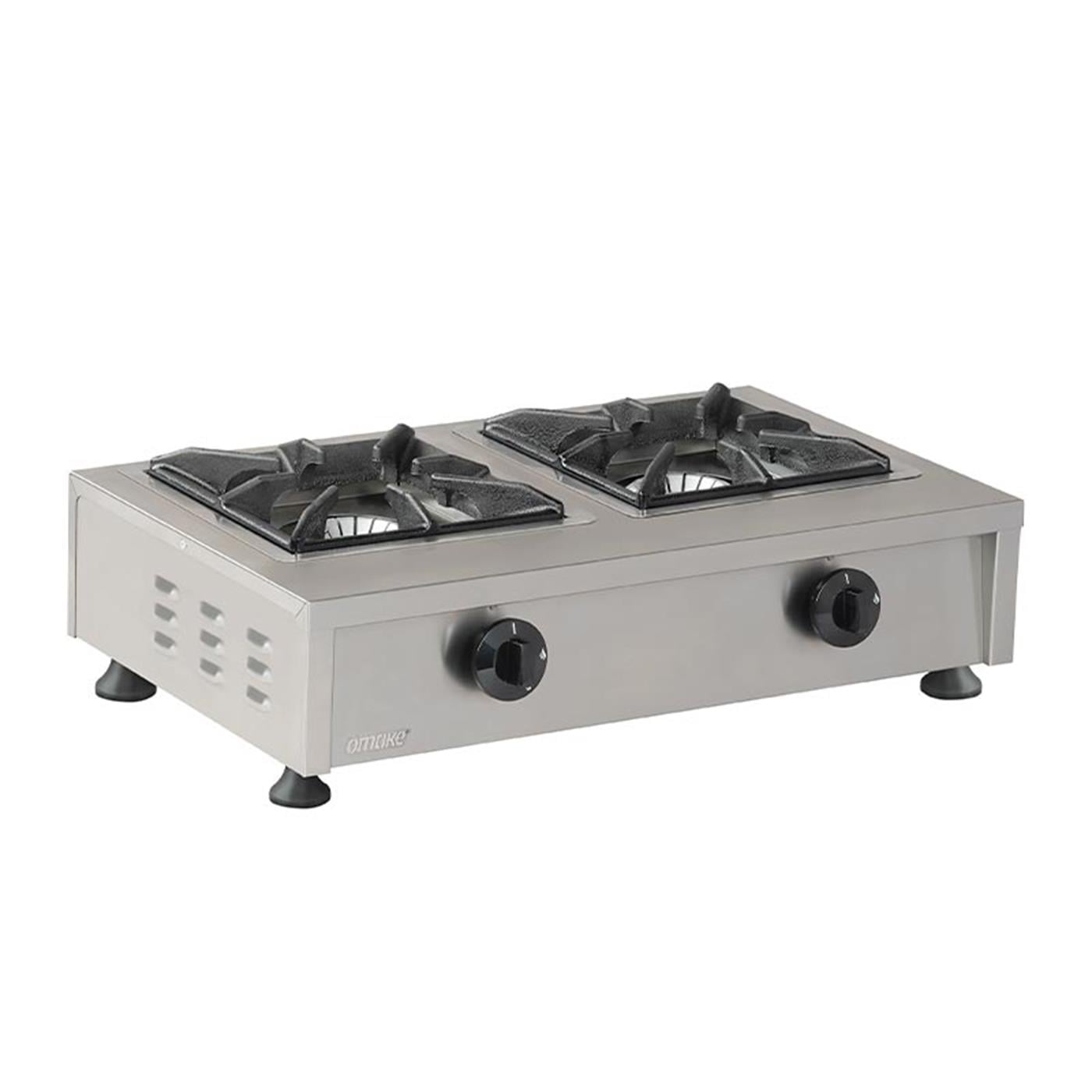 Omake Set Üstü LPG Çiftli Mini Ocak 53x33x16 CmOmakeOmk.OCK02.L21.0001.000
