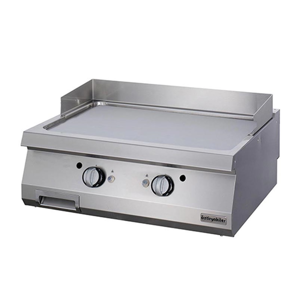 Öztiryakiler 700 Seri Set Üstü Grill Plate Düz Gazlı 80*70*30