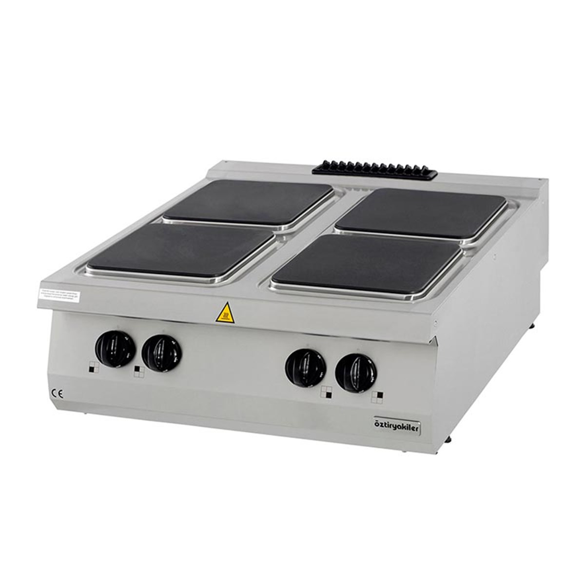 Öztiryakiler 900 Seri Set Üstü Dörtlü Ocak Elektrikli 80*90*30
