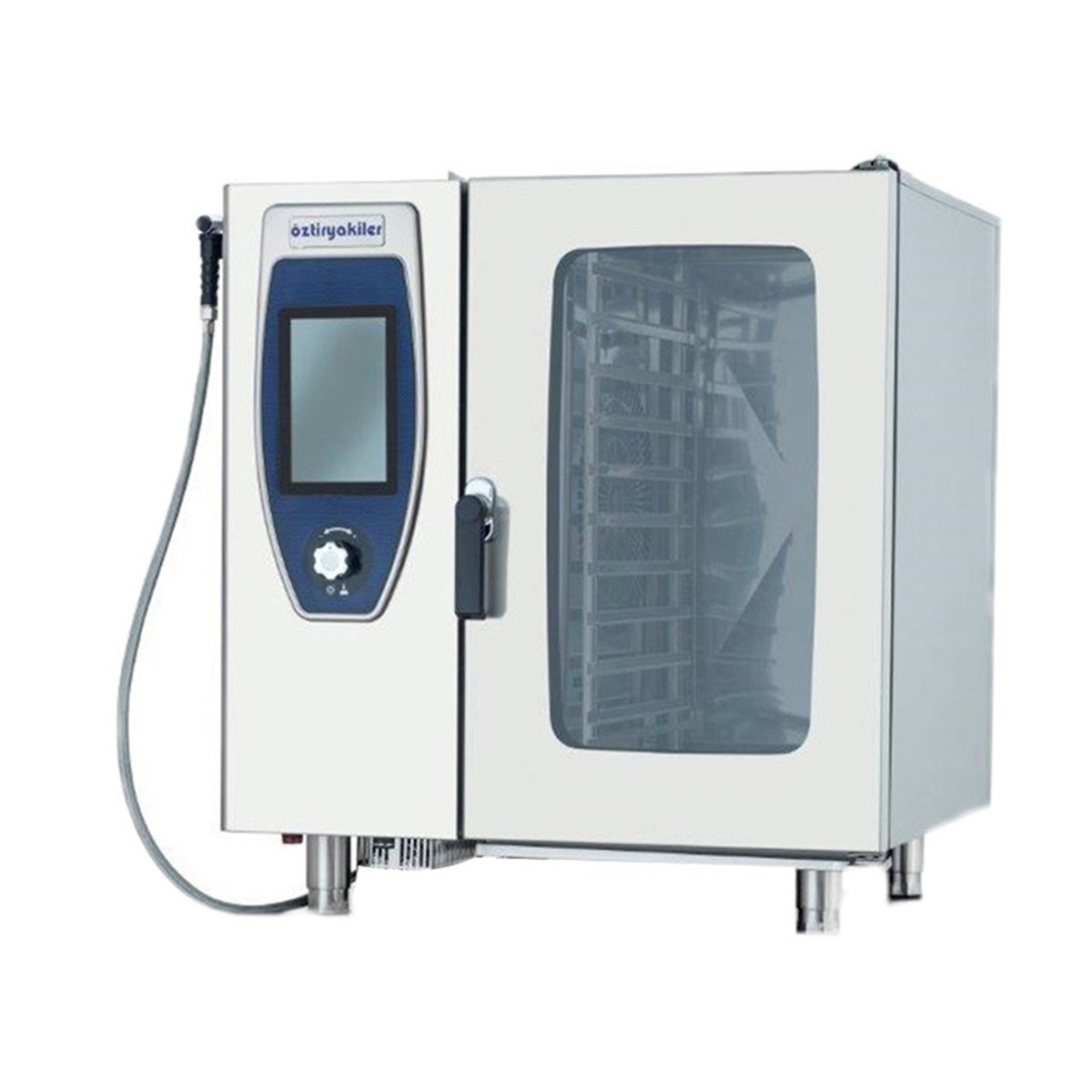 Öztiryakiler Konveksıyonlu Kombi Fırın Elektrikli 10*Gn 1/1 Kızaklı