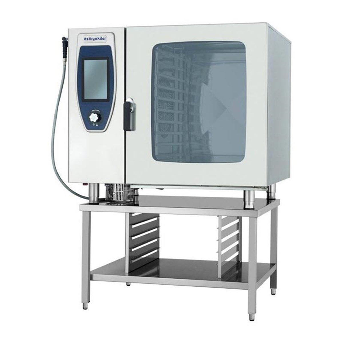 Öztiryakiler Konveksıyonlu Kombi Fırın Elektrikli 10*Gn 2/1 Kızaklı