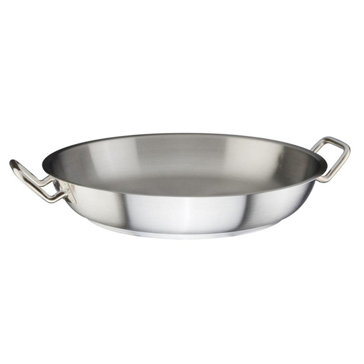 Öztiryakiler Tava 24X4,5 Çift Tencere Saplı İndüksiyon Uyumlu Parlak