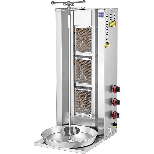 Remta D06 3 Radyanlı Gazlı CE Belgeli Motorsuz Döner OcağıRemtaRM.D06