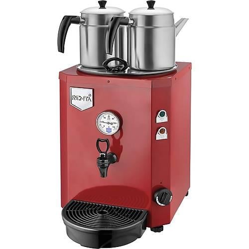 Remta DE12 2 Demlikli Jumbo 13 lt Çay Ocağı KırmızıRemtaRM.DE12-K