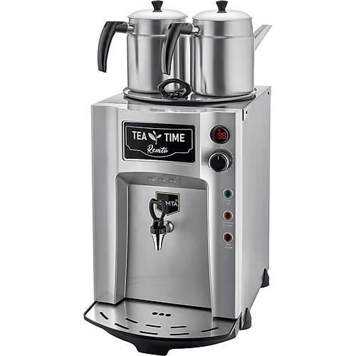 Remta DE12P 2 Demlikli Premium Jumbo 15 lt Çay Ocağı GriRemtaRM.DE12P-G