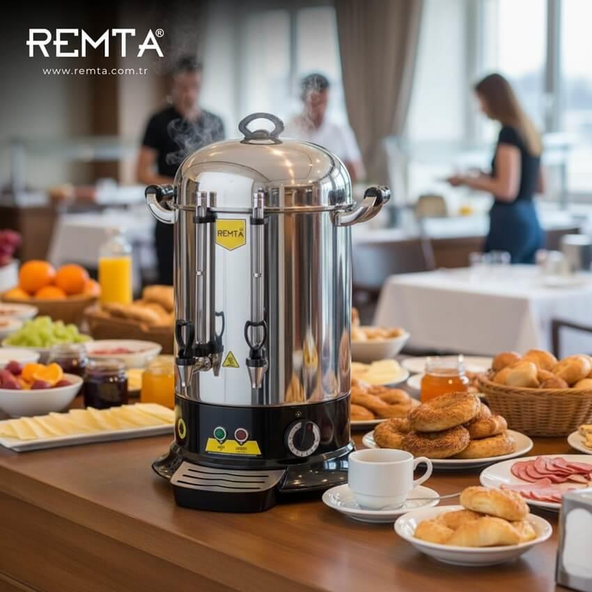 Remta ER15 Elegance 250 Bardak Kapasiteli 22 lt Çay MakinesiRemtaRM.ER15