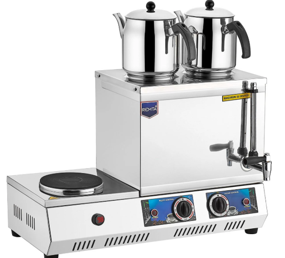 Remta K31 30 Model Çift Demlikli 23 lt Ocaklı Çay OcağıRemtaRM.K31