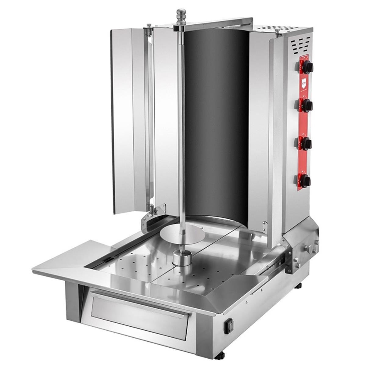 Remta MA05 4 lü Elektrikli Oval Camlı Alttan Motorlu Döner Ocağı