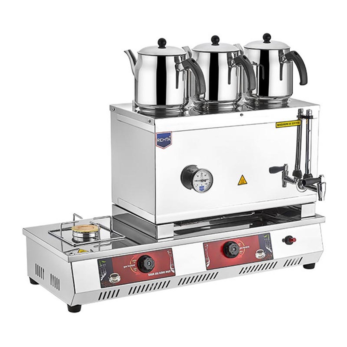 Remta N13 55 Model Üç Demlikli Gazlı CE 33 lt