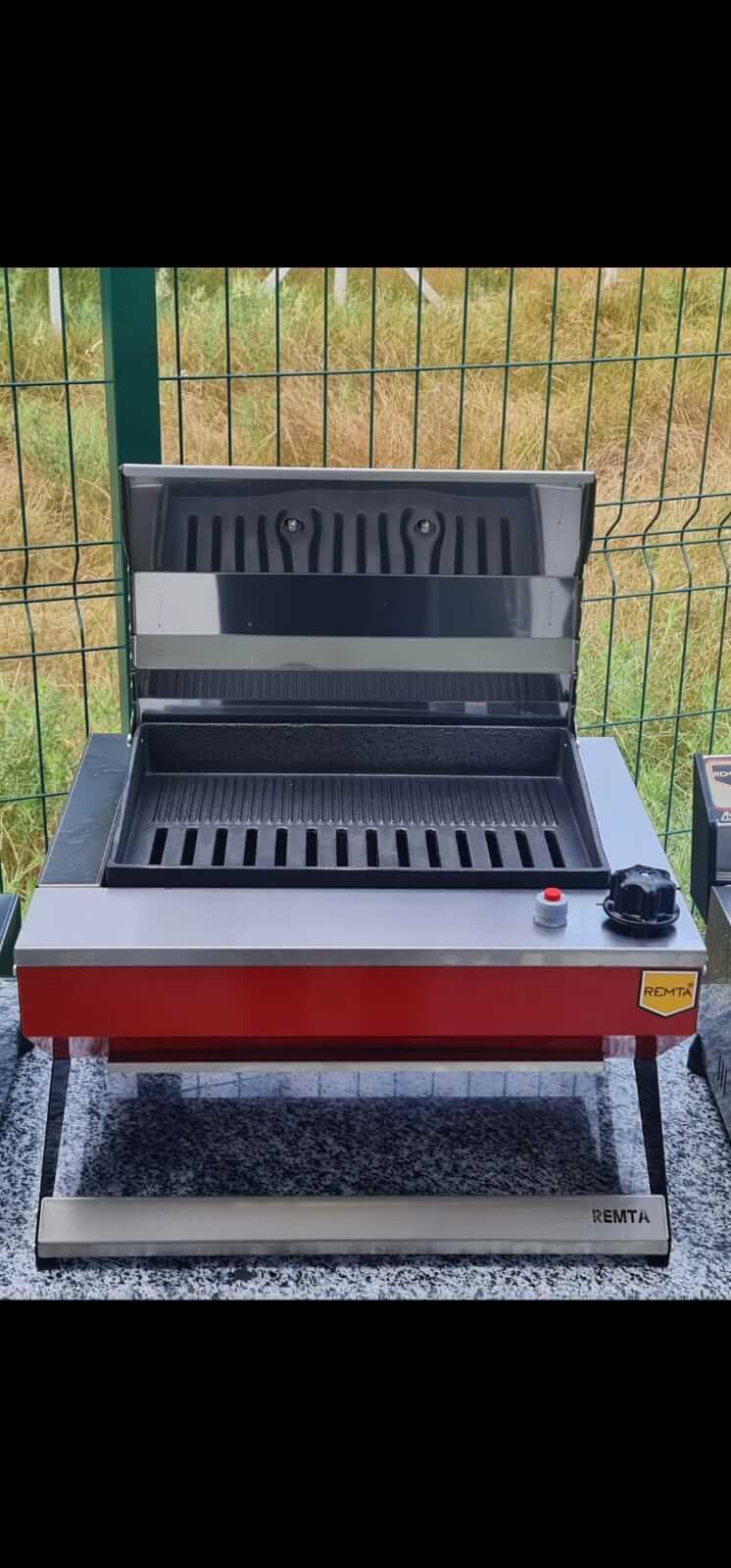 Remta R132 Tüplü Profesyonel Döküm Barbekü 40 x 25 cmRemtaRM.R132
