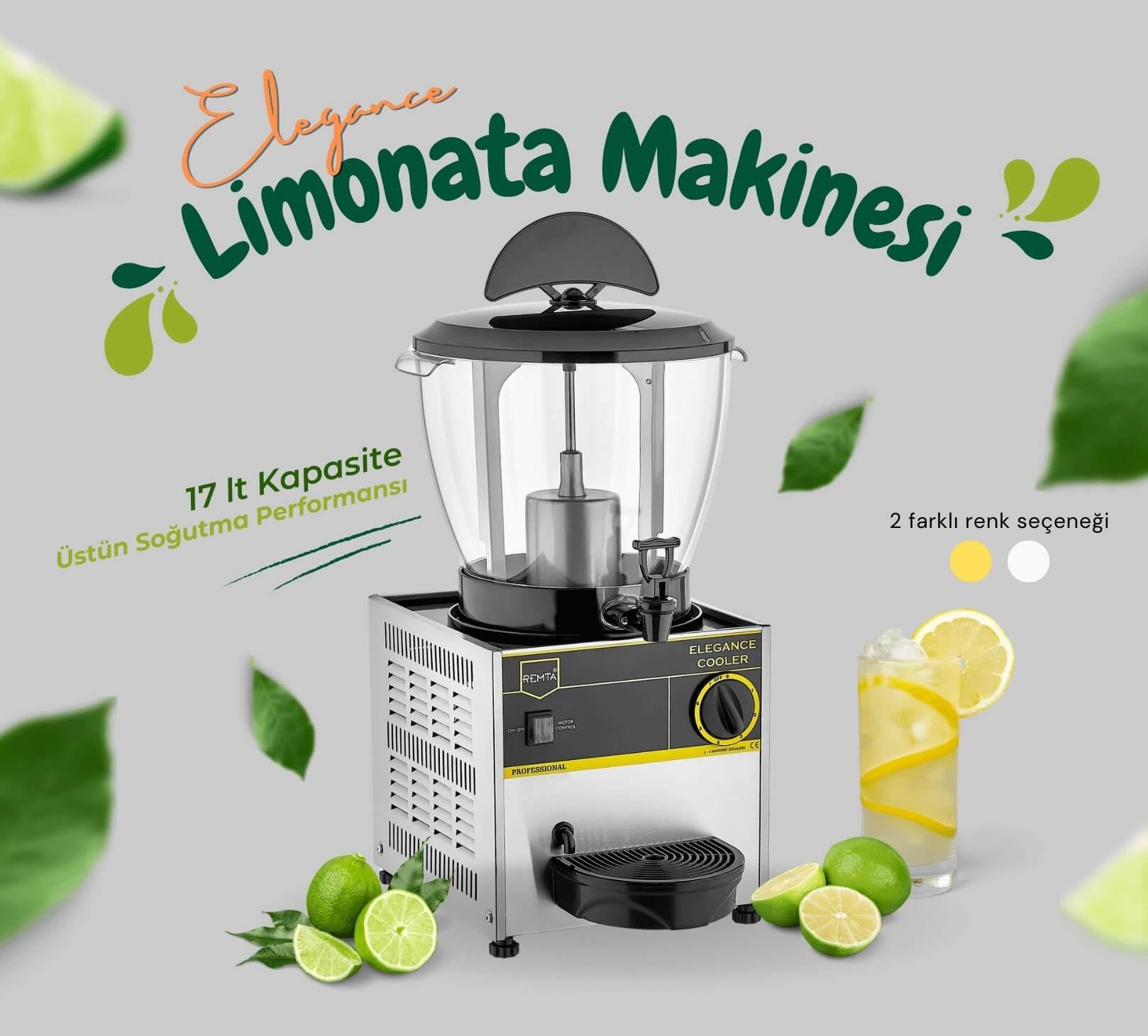 Remta ST15 Elegance Şerbet & Ayran Soğutucu 16 lt SarıRemtaRM.ST15-S
