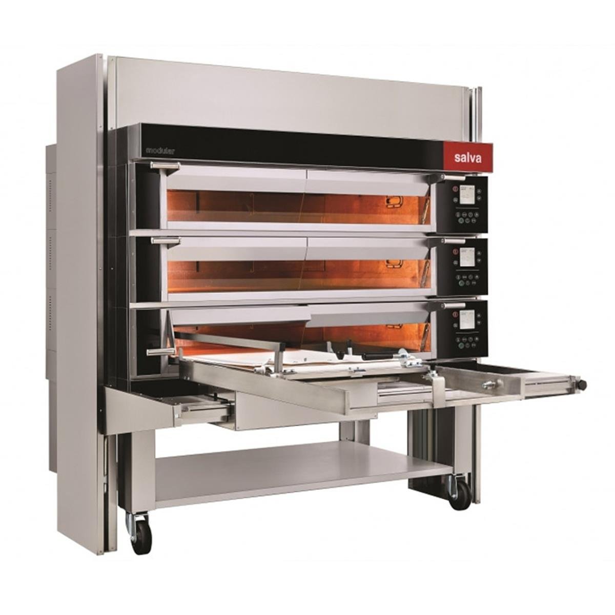 Salva ED-30 Modüler Taş Tabanlı Fırın, Elektrikli